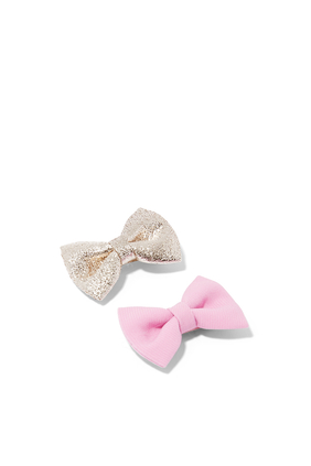 Baby Bow Hair Clips, Set of 2